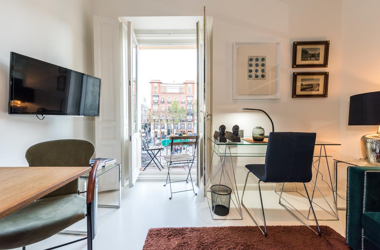 Ferienwohnung Plaza Santa Ana Madrid Exterior foto