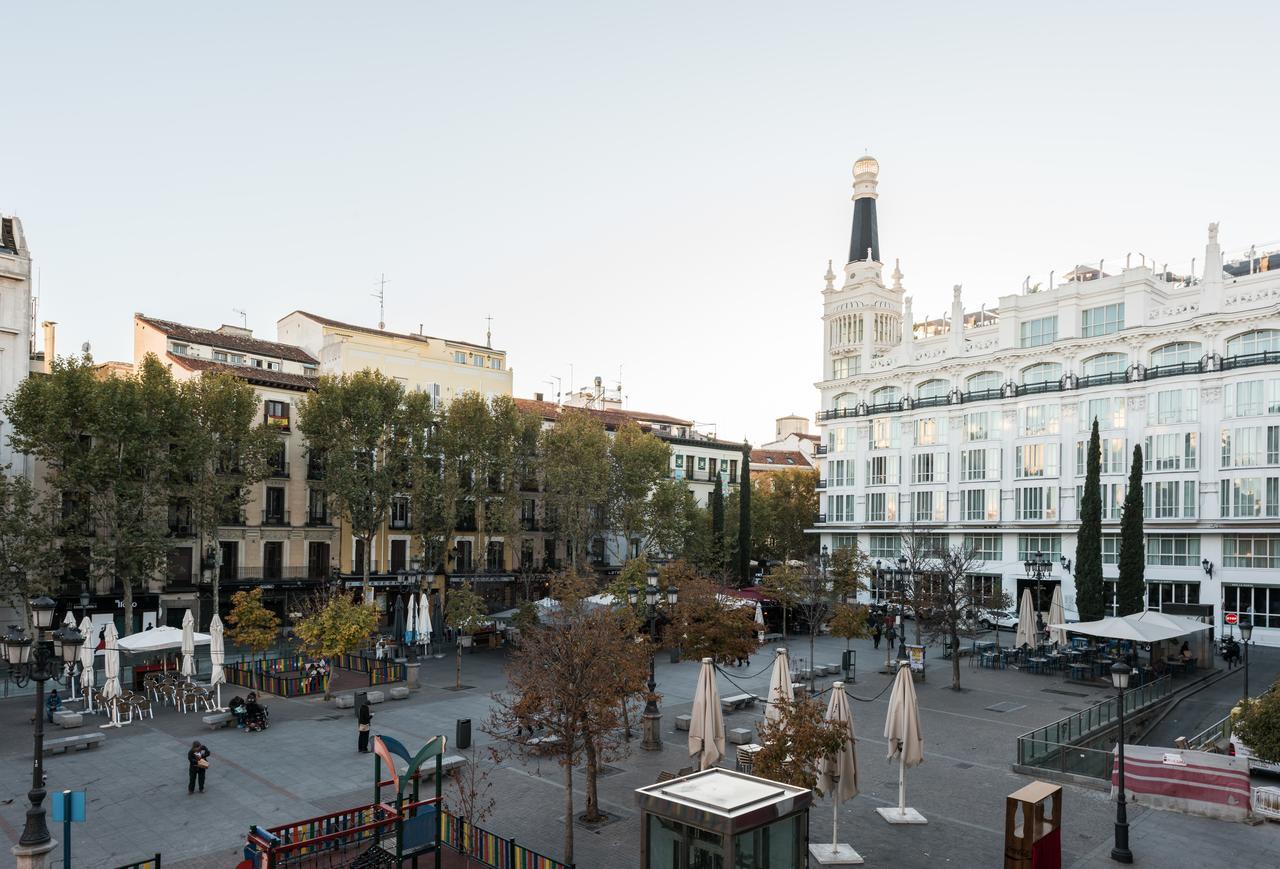 Ferienwohnung Plaza Santa Ana Madrid Exterior foto